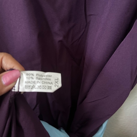 Renaissance 2XL Purple Long Sleeves Brand New - Picture 10 of 10